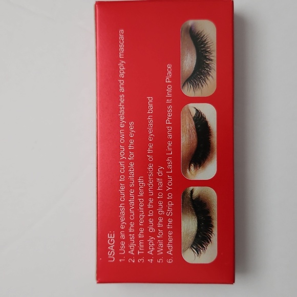 Eyelashes Lot of 4 Unice Ioni Halloween Essentials Black New - Picture 5 of 9